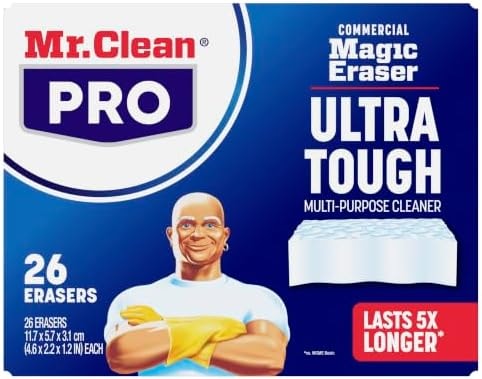 Mr. Clean PRO Magic Eraser Ultra Pro, Heavy Duty Cleaning Sponges (26 pack)