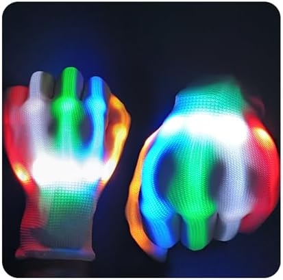 Toys for Ages 8-13 LED Gloves Toys for Boys Age 8-10 Light Up Gloves Cool