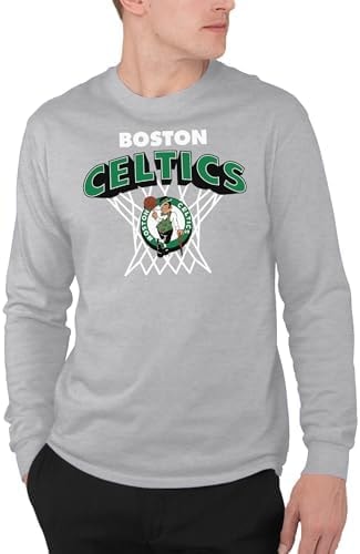 Junk Food NBA - Boston Celtics Nothing But Net Adult LS T-Shirt