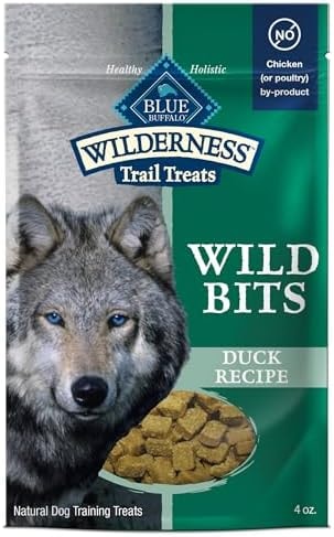 Blue Buffalo Wilderness Wild Bits Duck Soft & Chewy Dog Treats, 4 oz