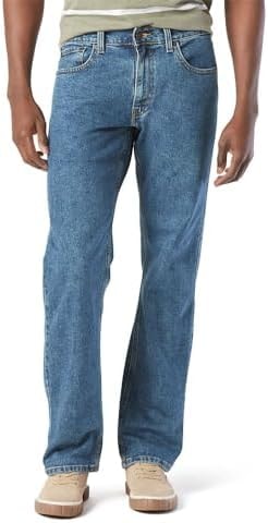 Levi Strauss Signature Gold Men's Relaxed Fit Flex Jeans