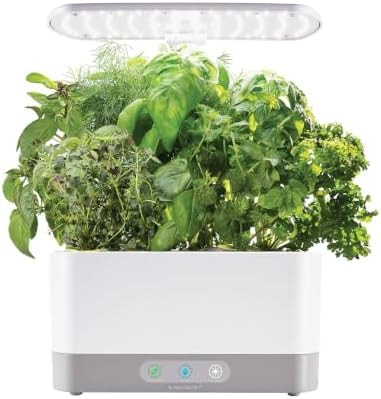 AeroGarden Harvest XL Indoor Garden Hydroponic System, White