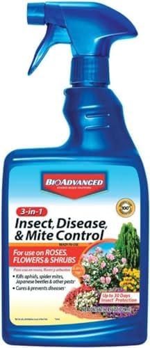 BioAdvanced 3-in-1 Insect, Disease, and Mite Control Spray - 24 fl oz