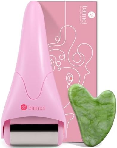 BAIMEI IcyMe Stainless Steel Ice Roller for Face & Gua Sha Facial Tools