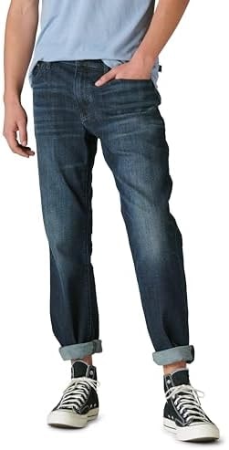 Lucky Brand 363 Vintage Straight Coolmax Stretch Jean Huron 34 32