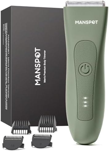 MANSPOT Manscape Groin & Body Hair Trimmer for Men & Women