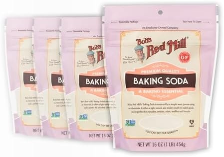 Bob's Red Mill Baking Soda, 16oz (4 Pack)