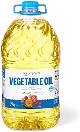 Amazon Grocery, Vegetable Oil, 128 Fl Oz
