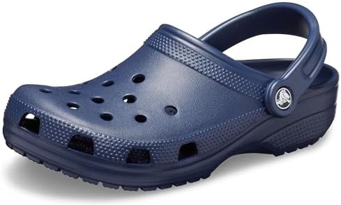 Crocs Unisex-Adult Classic Clog, Clogs for Women and Men, Navy, 5 Women/3 Men