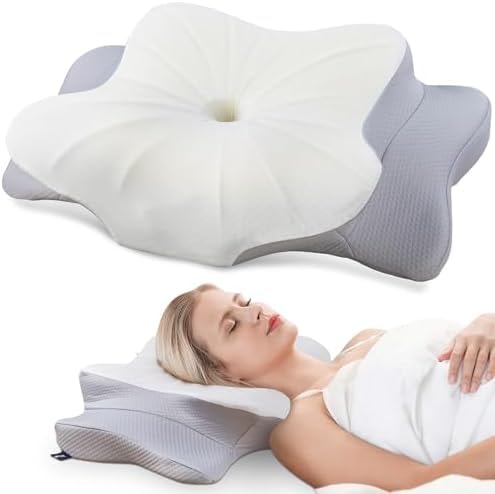 DONAMA Contour Cervical Neck Pillow for Neck Pain Relief