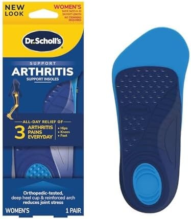 Dr. Scholl's Arthritis Support Insoles, Women, 1 Pair