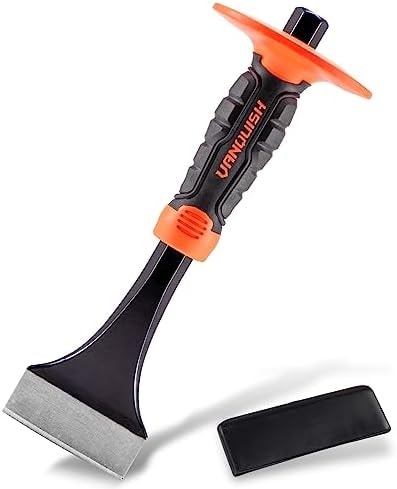 VANQUISH Heavy Duty Masonry Chisel with Bi-material Hand Guard for Masonry (4709)