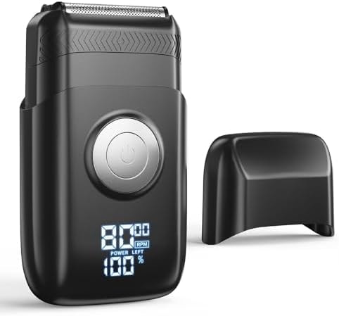 LUCESPERA Electric Foil Shaver for Men: Sensitive Skin, 240Min USB-C