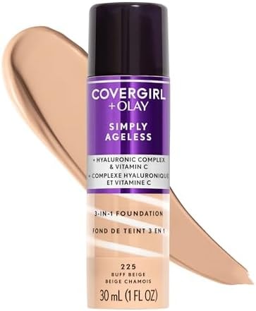 COVERGIRL Simply Ageless 3-in-1 Foundation - 225 Buff Beige