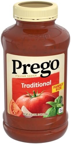 Prego Traditional Pasta Sauce, 45 oz Jar