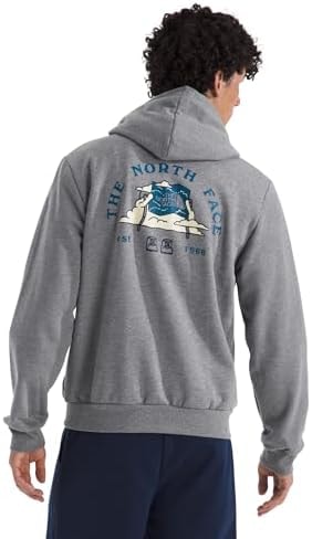 THE NORTH FACE Men's Evolution Travel-cloud Hoodie | 2 Piece Hood With Adjustable Drawcord, Kangaroo Hand Pocket