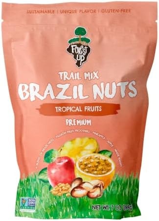 Forest Up Snack Brazil Nuts & Tropical Fruits Trail Mix 7oz
