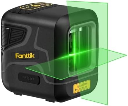 Fanttik D2 Pocket Green Laser Level for Picture Hanging and Home DIY