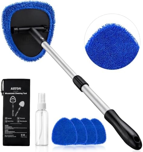 AstroAI 32" Ultra-Long Windshield Cleaner Tool & Car Interior Detailing Kit