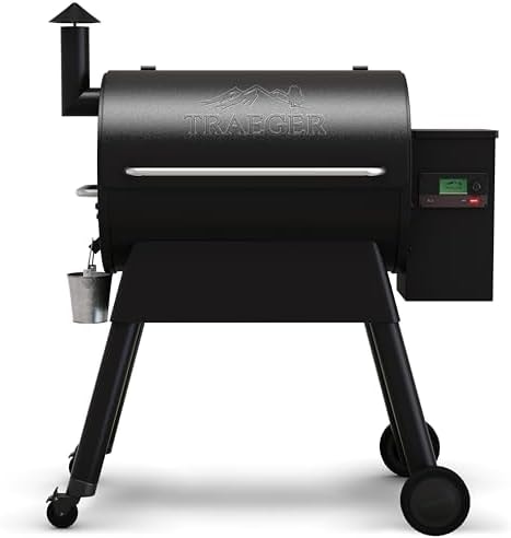 Traeger Grills Pro 780 Wood Pellet Smoker Grill, 6-in-1 BBQ Pellet Grill Combo, WiFi and App-Connected Electric Smoker, 780 Square Inches of Grilling Area, Temperature Control, Black Finish