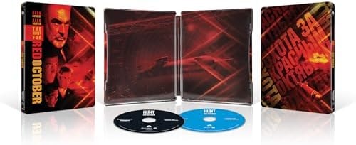 The Hunt For Red October (Limited Edition Steelbook Reprint) [4K UHD + BD + Digital]