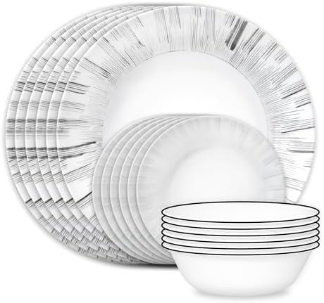 Corelle Arica 18-Piece Dinnerware Set, Service for 6