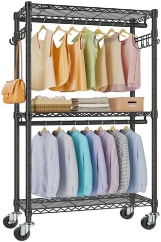 VIPEK R2 Medium Clothes Rack for Hanging Clothes Rolling Portable Closet