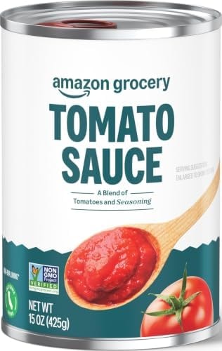 Amazon Grocery, Tomato Sauce, 15 oz (Previously Amazon Fresh, Packaging May Vary)