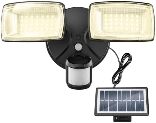 Onforu 36W Solar LED Security Lights, PIR Motion Sensor Outdoor, Yard
