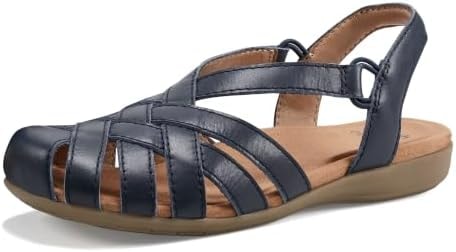Earth Footwear Women's, BERRI Casual Sandal, Blue 421, 11 M