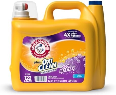 ARM & HAMMER Plus OxiClean with Odor Blasters Liquid Laundry Detergent