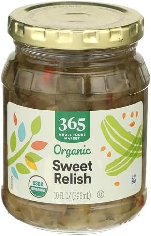365 by Whole Foods Market, Organic Sweet Pickle Relish, 10 Fl Oz
