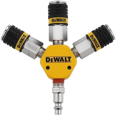 DEWALT 3-Way Air Manifold with Multi-Tool Splitter (DXCM041-0119)