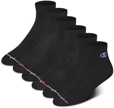 6PK WOMENS CUSHION HIGH QUARTER