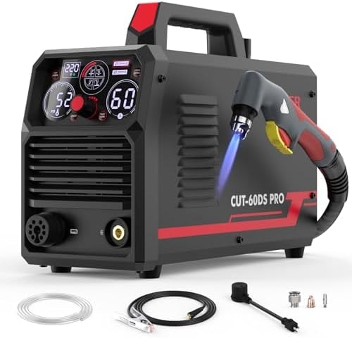 YESWELDER Plasma Cutter 60A, 4-in-1, Non-HF Non-Touch Pilot Arc, 110V/220V