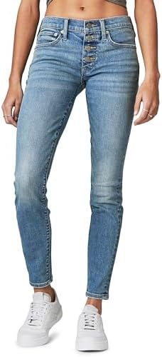 Lucky Brand Mid-Rise Ava Skinny in Record Deal Record Deal 33 (US 16) 27