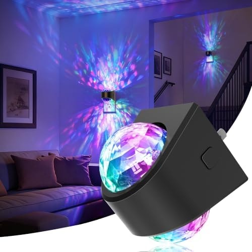 JandCase Night Lights Plug into Wall, Star Projector RGB Night Light