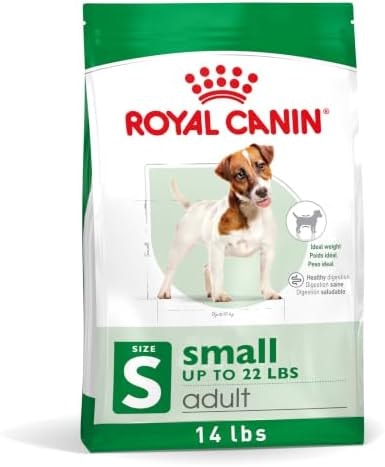 Royal Canin Size Health Nutrition Small Breed Dog Food Dry, Supports Healthy Weight, Digestive Health and Healthy Skin and Coat, 14 lb Bag