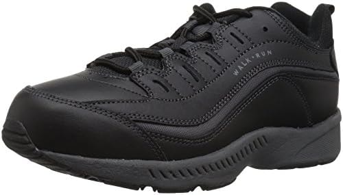 Easy Spirit Women's Romy Sneaker, Black 960, 12 Wide