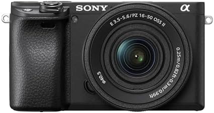 Sony Alpha a6400 Mirrorless Camera with 16-50mm Lens Black