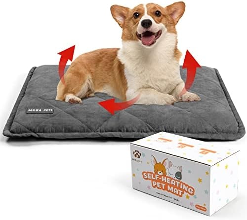 Mora Pets Self Heating Cat Bed Self Warming Cat Ped 30 x 21 Inches