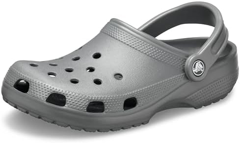 Crocs Unisex-Adult Classic Clog, Slate Grey, 5 Women/3 Men