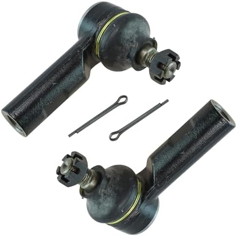 TRQ Front Outer Tie Rod Set 2 Piece