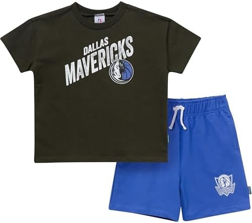Gerber Toddler Boys' NBA Team & Shorts Set, Dallas Mavericks, 5T