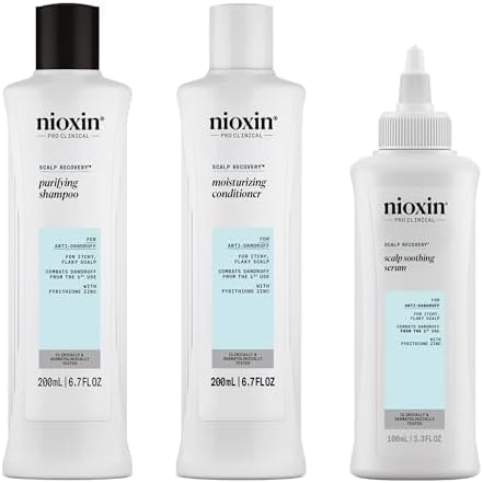 Nioxin Scalp Recovery Anti-Dandruff System Kit | For Itchy & Flaky Scalp