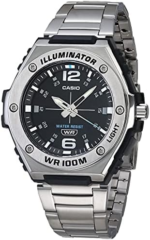 Casio Illuminator Men's Quartz 100M Water Resistant 3-Year Battery Watch MWA100HD-1AV