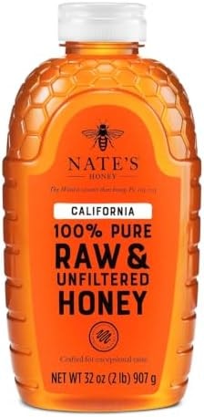 Nate's California Honey - 32 oz. Squeeze Bottle