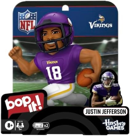 Hasbro Gaming Bop It! Justin Jefferson Edition Game