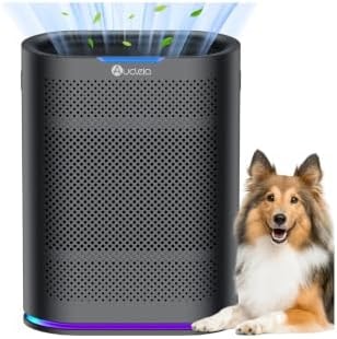 Aucleia Pet Air Purifiers for Home Large Room 2100 Ft², True HEPA Filter