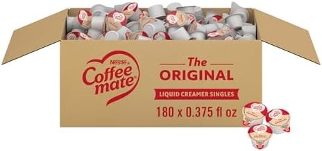 Nestle Coffee mate Original Non-Dairy Creamer Singles, 0.375 oz, 180-Pack